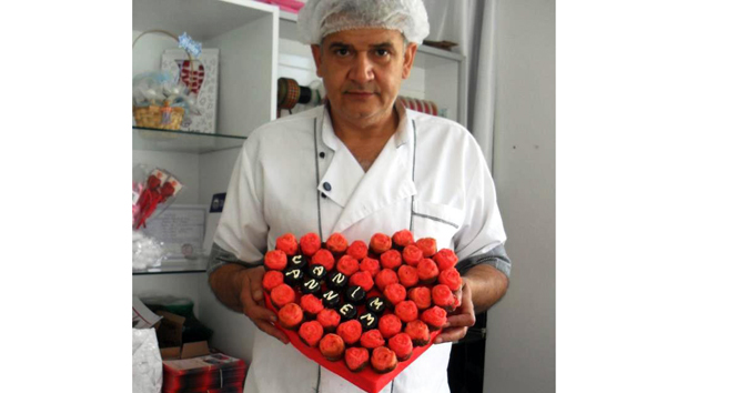 Heyecandan kalbi durdu