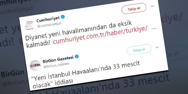 'Heykel' medyasının mescid rahatsızlığı!