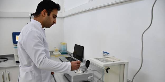 Hibe desteğiyle yenilenen laboratuvar bölgeye hizmet verecek