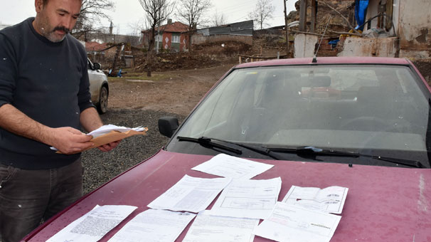 Hiç gitmediği İstanbul'da plakasına 48 kez ceza kesildi