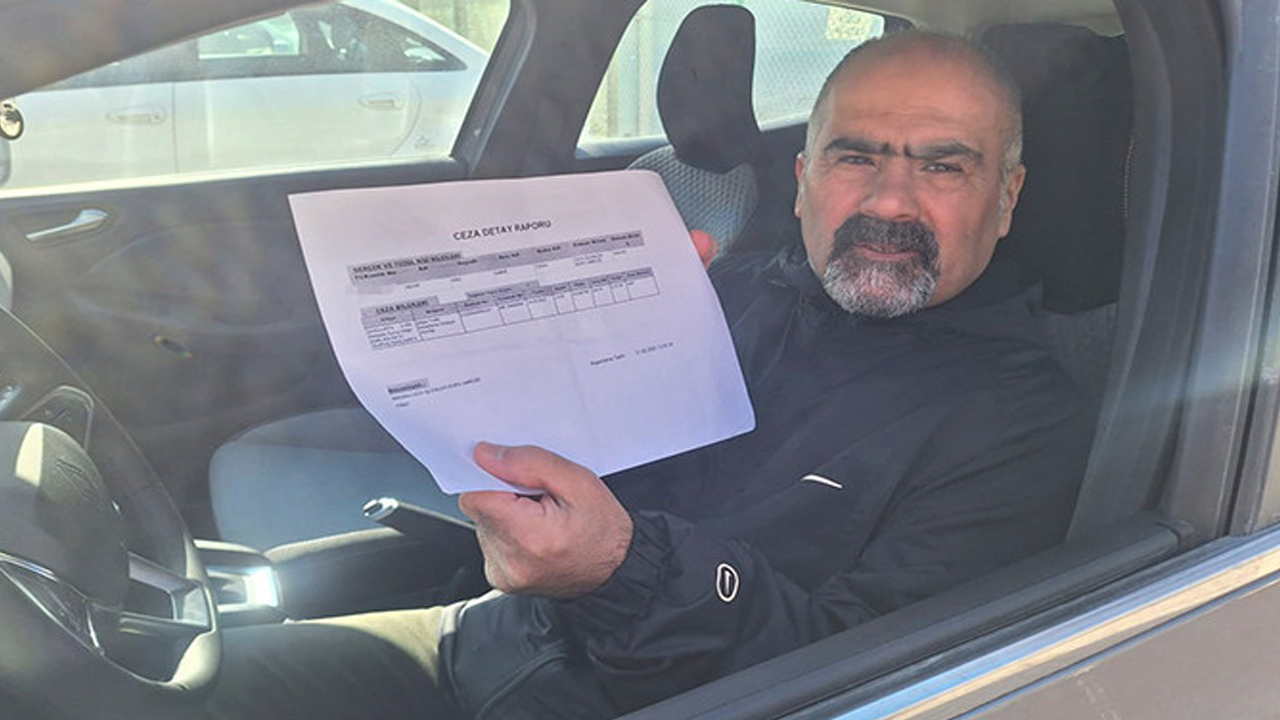 Hiç gitmediği Şanlıurfa'da trafik cezası yedi!