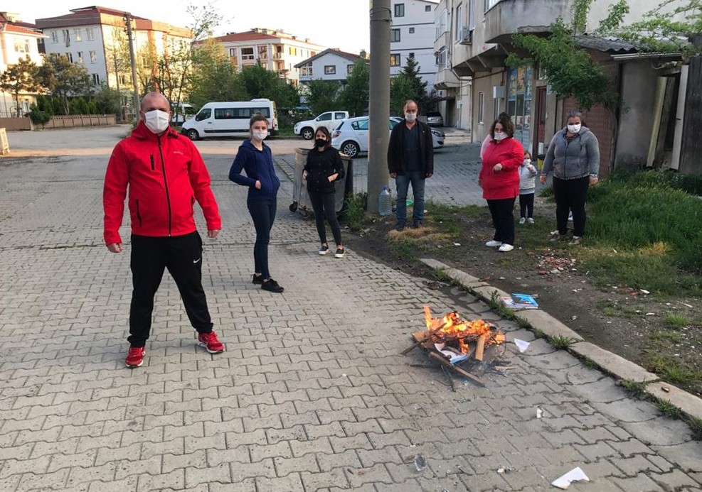 Hıdrellez ateşi neşe saçtı 