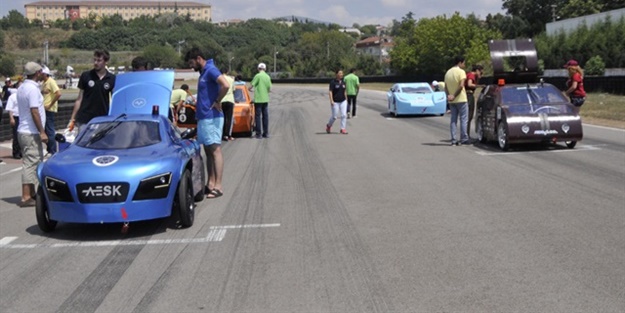 Hidrojen enerjili araçlar yarıştı