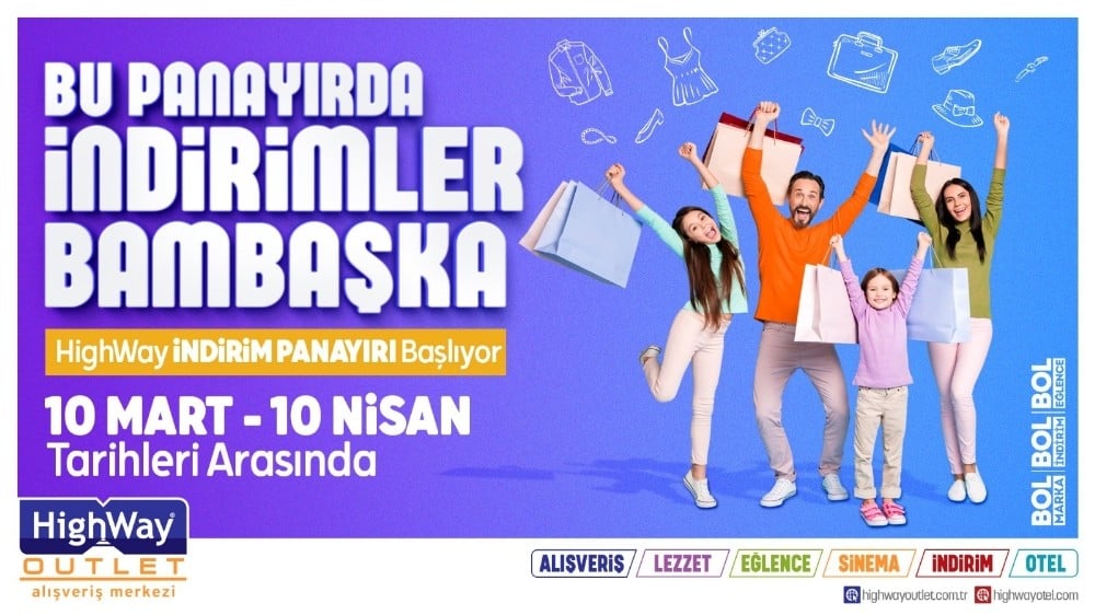 Highway AVM’de indirim panayırı başladı 