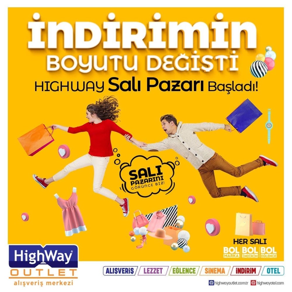 Highway’de Salı pazarı başladı 