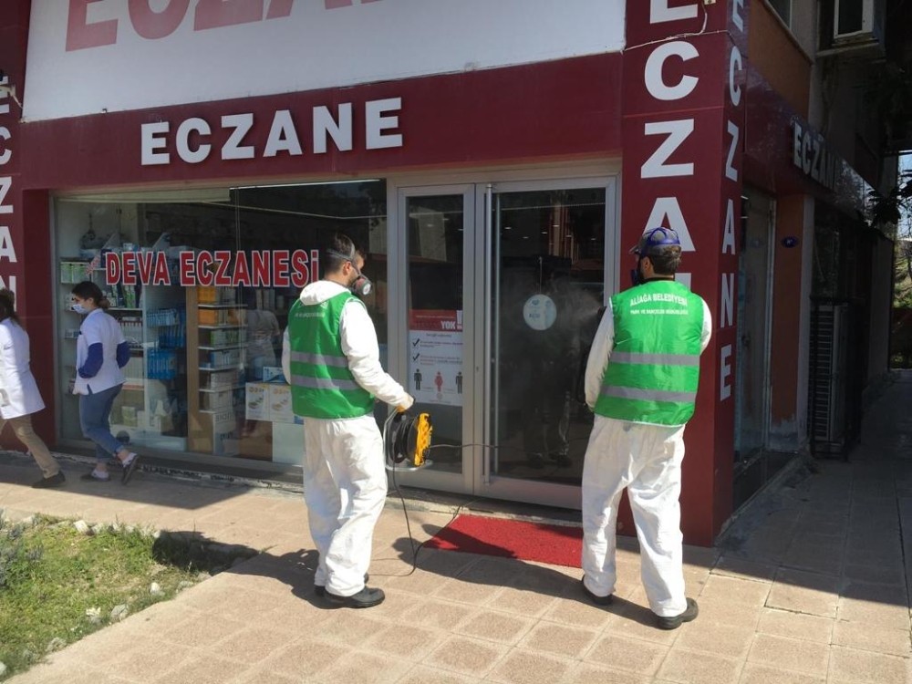 Hijyen ekipleri Yeni Mahalle’de 