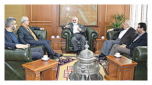 Hilal TV ve Yardımeli Derneği’nden gazetemize ‘geçmiş olsun’ ziyareti