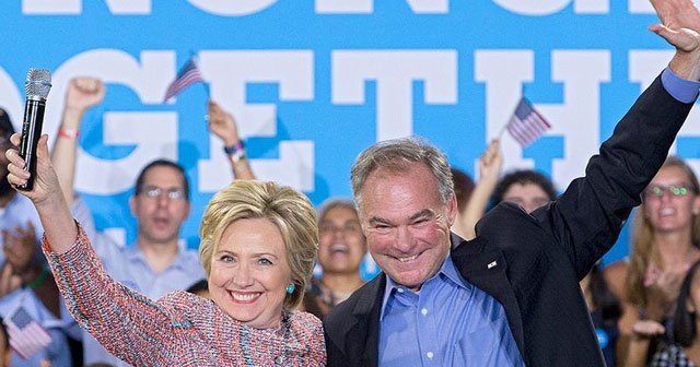 Hillary Clinton'ın başkan yardımcısı adayı Kaine