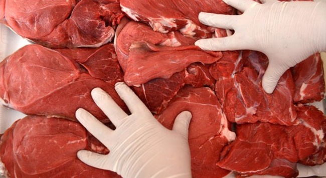 'Himmet' olarak toplanan etleri satmışlar