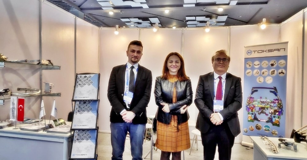 Hindistan oto fuarında Toksan büyük ilgi gördü 