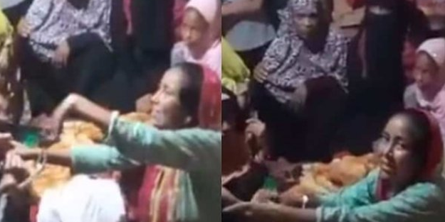 Hindistan polisinin öldürdüğü Arakanlı bebeğin cenazesine annesi zincirlenerek götürüldü!