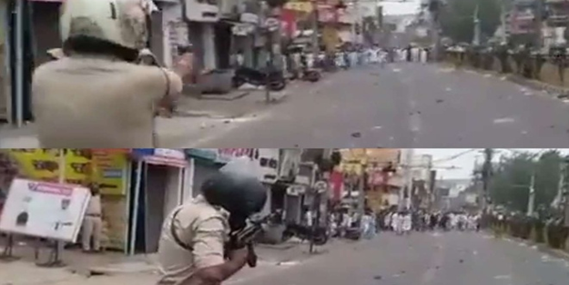 Hindistan'da Hazreti Muhammed için toplanan Müslümanlara ateş açıldı: 2 şehit!