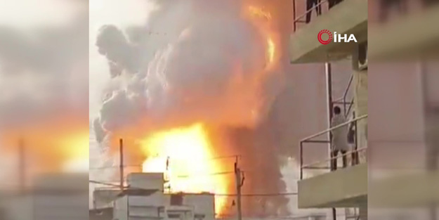 Hindistan'da kimya fabrikasında şiddetli patlama!