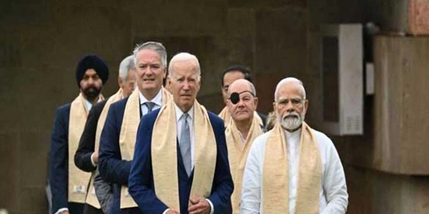 Hindistan'da Modi resmen sosyal medyanın gündemine oturdu! Liderlere neden 'pamuklu atkı' hediye etti?