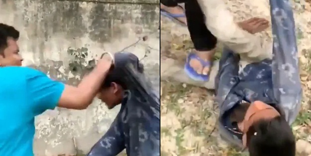 Hindistan'da tapınaktan su içen Müslüman çocuğa saldırı!