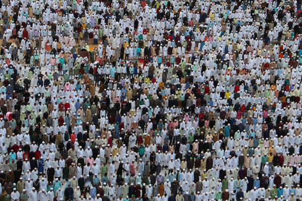 Hindistan'dan muhteşem görüntüler