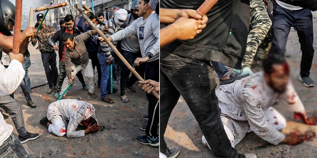 Hindistan'ın başkenti Delhi'de Müslüman katliamı! Ölü sayısı 35’i geçti