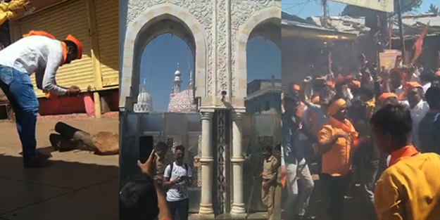 Hindu çeteler İslami merkezi ateşli silahla hedef aldı!