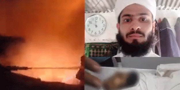 Hindu çetelerinden Müslüman katliamı!