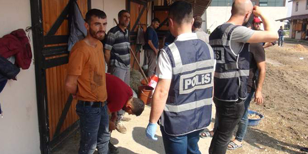 Hipodroma polis baskını! Didik didik arandı