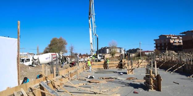 Hira Camii'nin yapımına başlandı