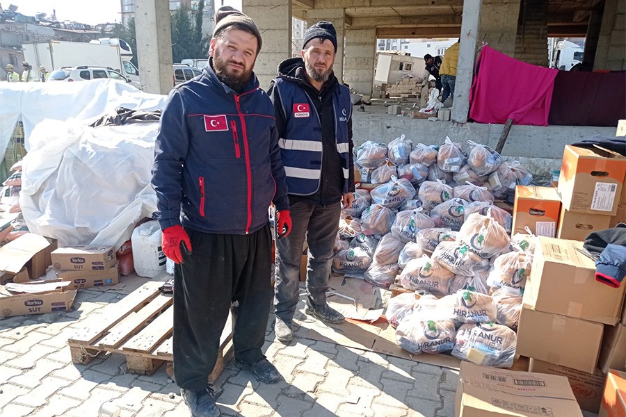 Hiranur Derneği Hatay Deprem Bölgesinde Yoğun Bir Çalışma Gerçekleştirdi