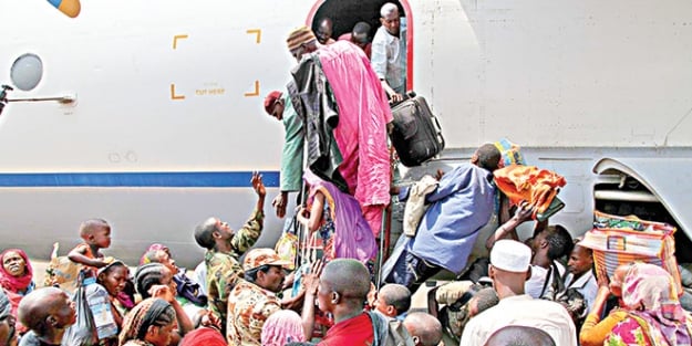 Hıristiyan çetelerinin zulmünden kaçıyorlar