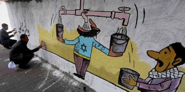 Hırsız İsrail, Filistin'in suyunu gasp etti