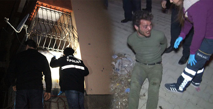 Hırsız şüphelisi: Aç kapıyı kimseye bir şey yapmayacağım