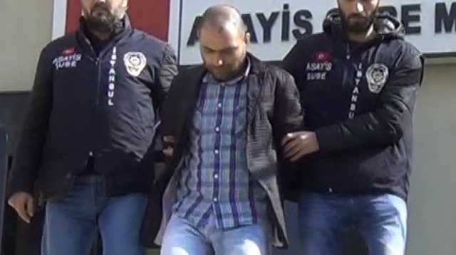 Hırsızı 'gözleri' ele verdi