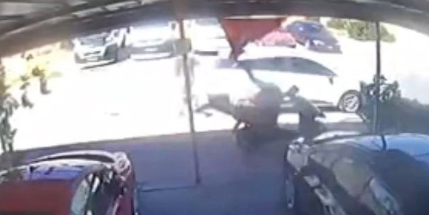 Hırsızı yakalamak için adeta uçtu! 'Türk bayrağına dua etsin'