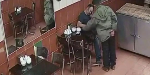 Hırsızın rahat tavırları pes dedirtti