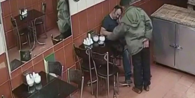 Hırsızın rahatlığı pes dedirtti