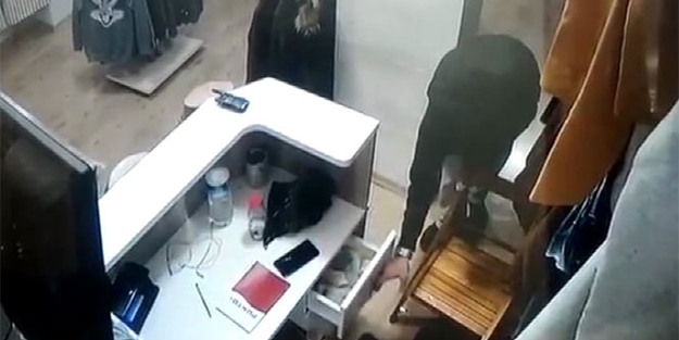 Hırsızlık için girmişti...Kasayı açınca şok oldu