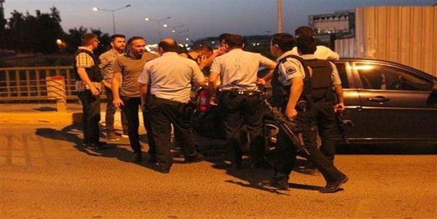 Hırsızlık ihbarına giden polise alçak saldırı