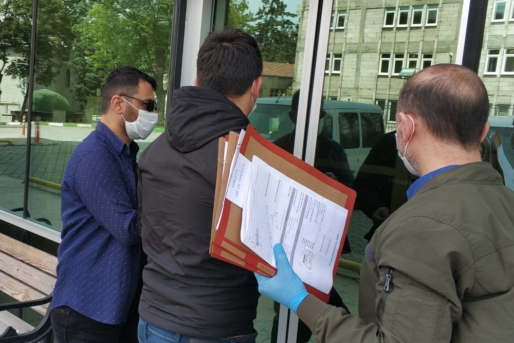 Hırsızlık suçundan gözaltına alındı 