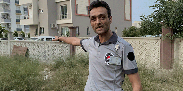 Hırsızlık şüphelisi otluk alanda yakalandı