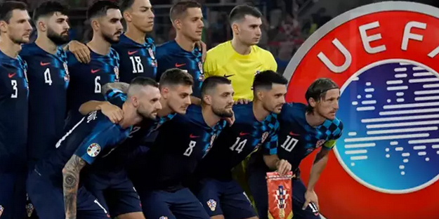 Hırvatistan tribünlerinden ırkçı skandalı: UEFA'dan ceza yolda! Görüntüler ortalığı ayağa kaldırdı...