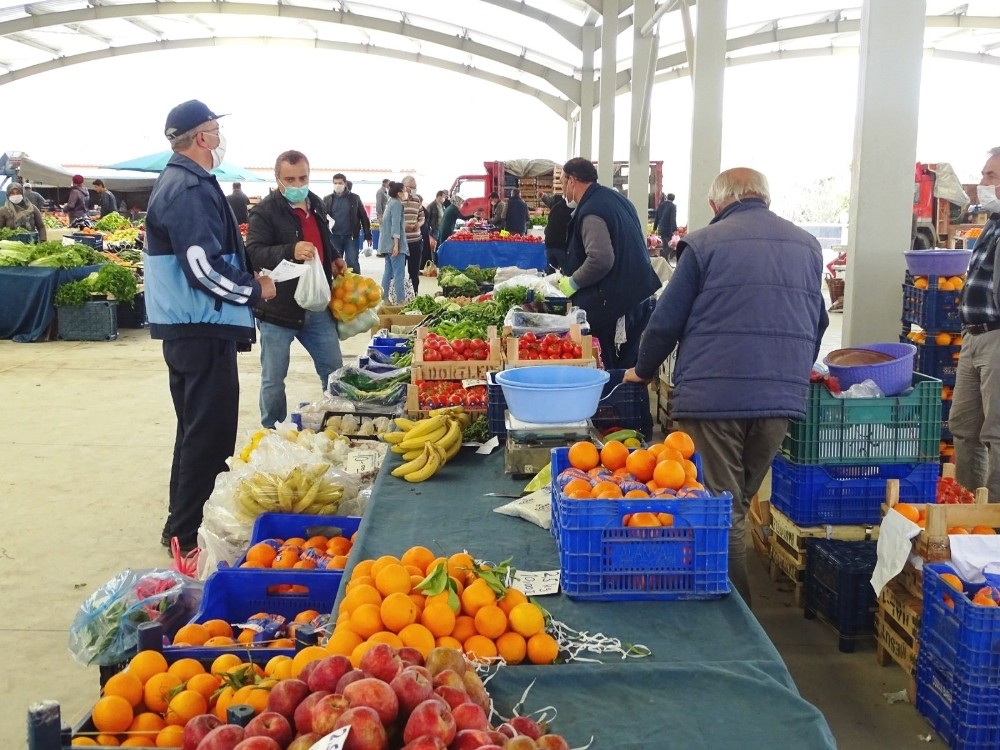 Hisarcık pazarı 3 hafta aradan sonra tekrar açılıyor 