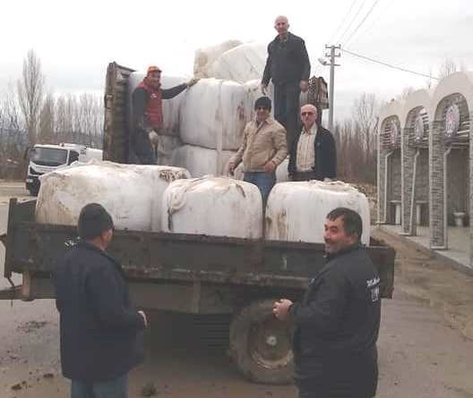 Hisarcık’lı besicilerin mısır silajına talebi arttı 