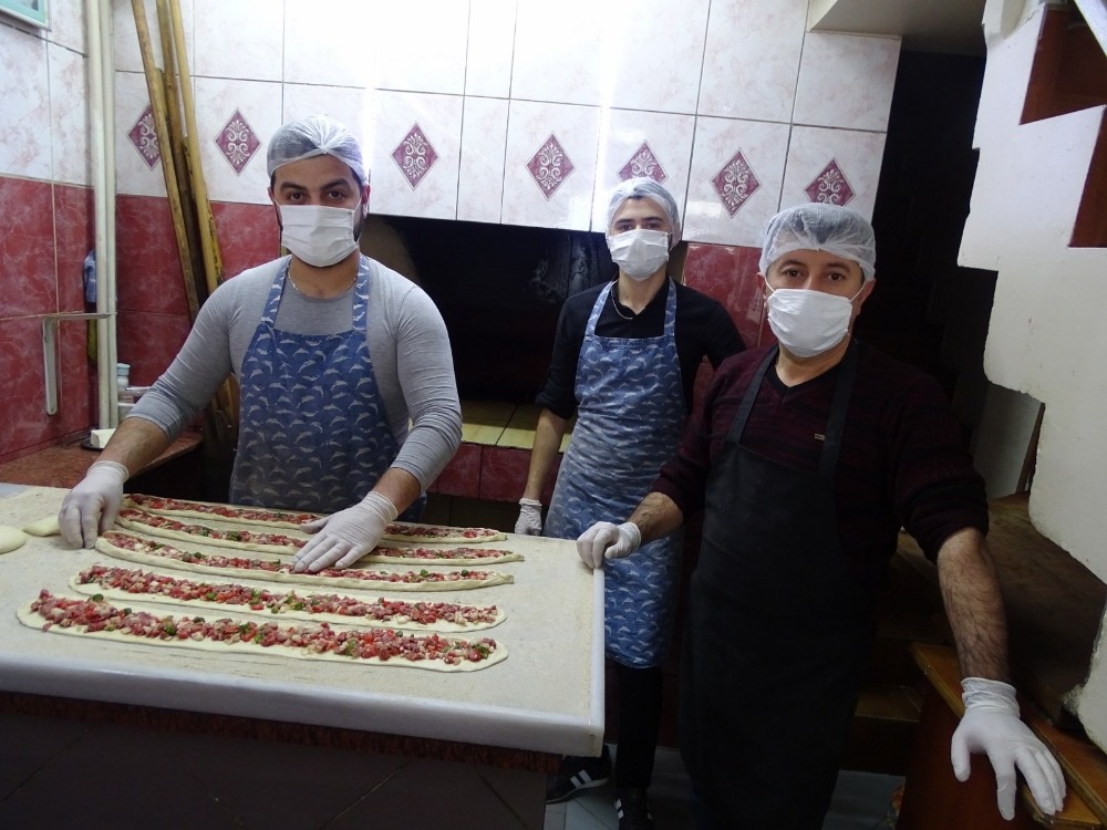 Hisarcıklı esnaftan Korona virüs tedbirleri 