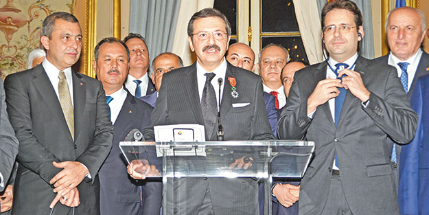 Hisarcıklıoğlu’na dünyaca ünlü nişan