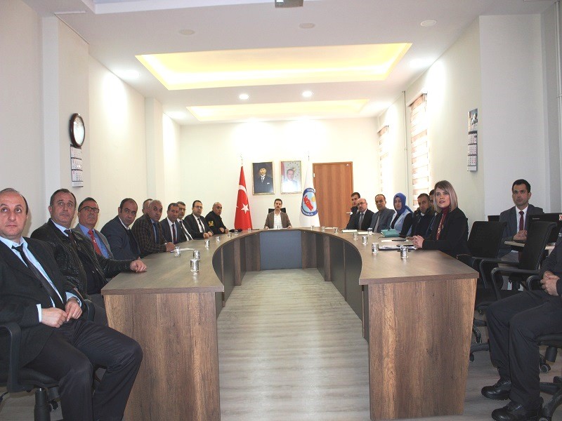 Hisarcık’ta ’Kadına Yönelik Şiddetle Mücadele Koordinasyon Toplantısı’ 