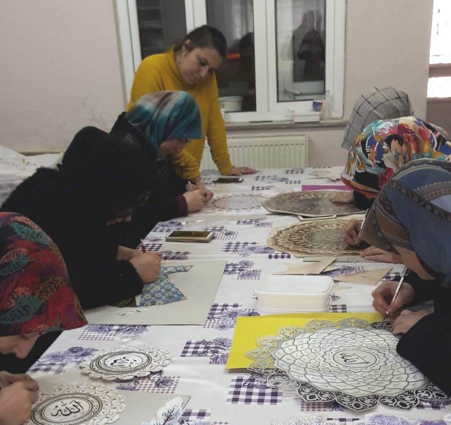 Hisarcık’ta ’3 Boyutlu Şekillendirme Kursu’ açıldı 