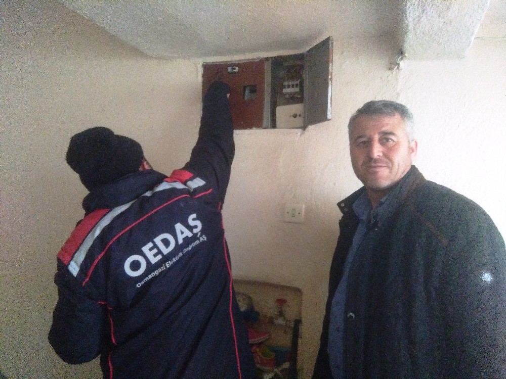 Hisarcık’ta elektrik sayaçlarının zamanında okunmaması tepki çekiyor 