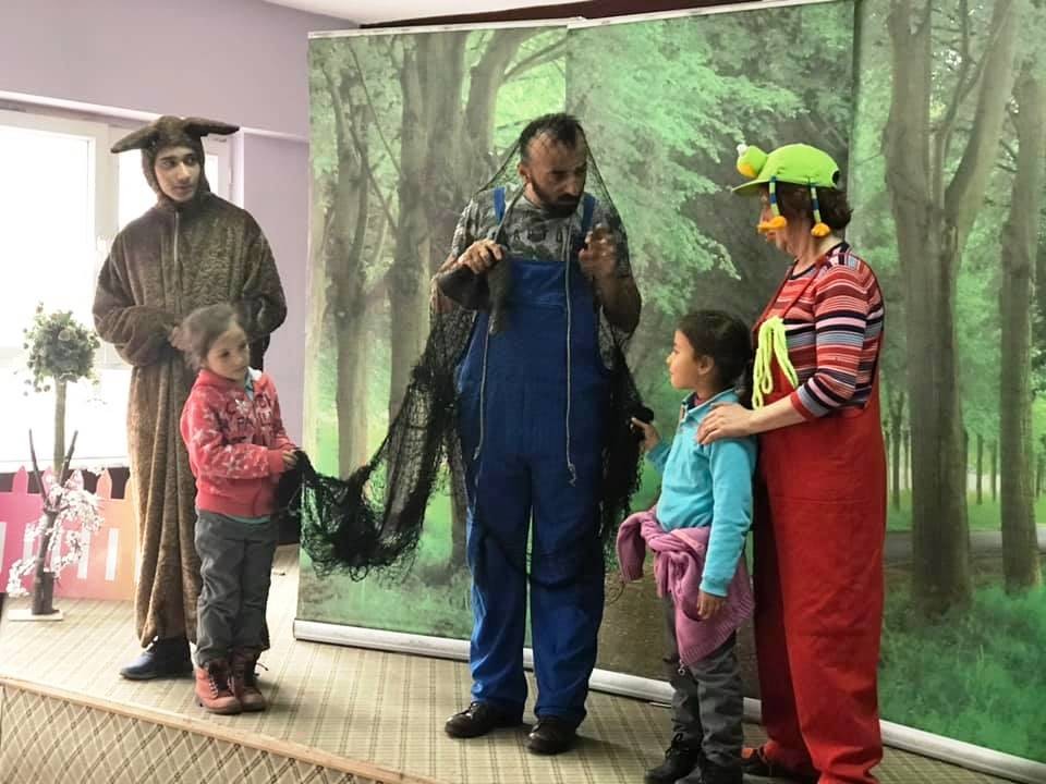 Hisarcık’ta öğrencilere orman sevgisi tiyatro ile anlatıldı 