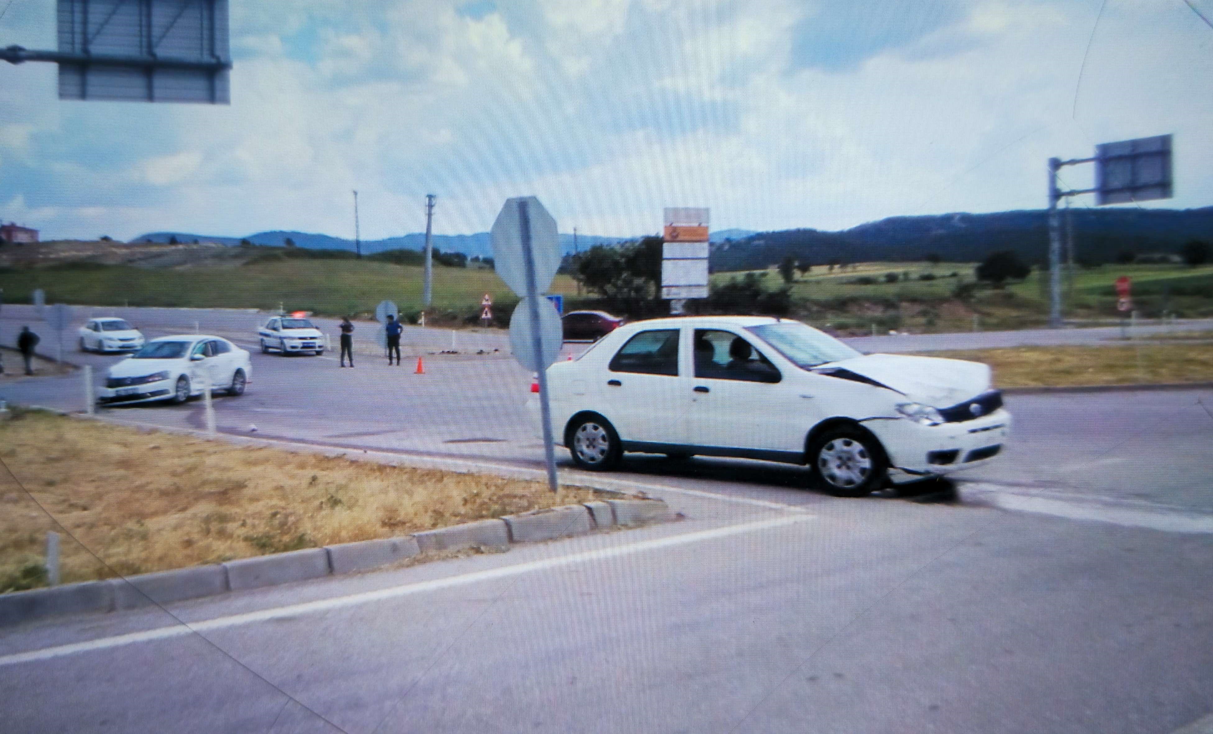 Hisarcık’ta trafik kazası: 4 yaralı