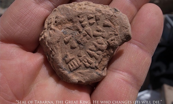 Hitit kraliyet mührü bulundu! Binlerce yıl önceye ait yazı şoke etti