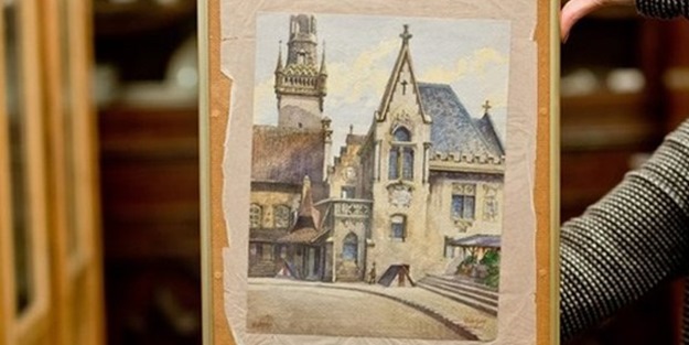 Hitler’in sulu boya tablosu rekor fiyata satıldı