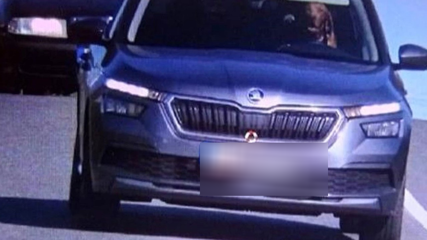 Hız kamerasında inanılmaz görüntü! Araç koltuğunda onu gören polis ekipleri şoke oldu